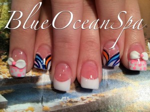 Nail Art - Blue Ocean Spa